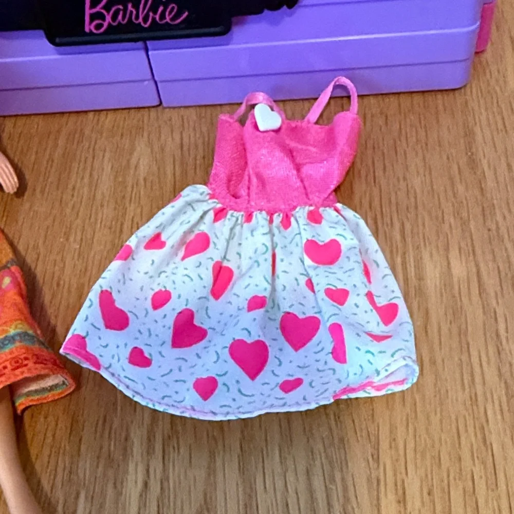 Barbie and Purple Closet Organizer